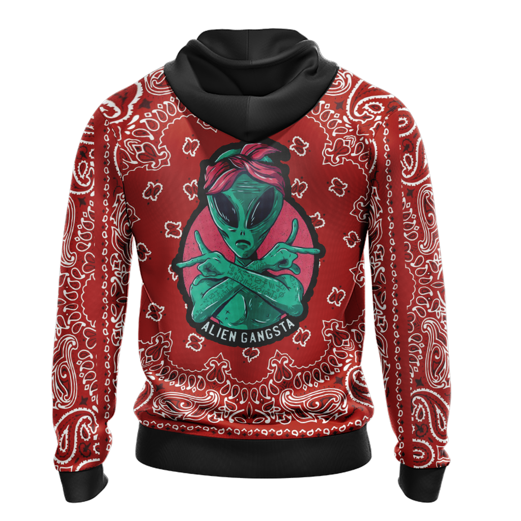 Alien Gangsta Unisex 3D T-shirt