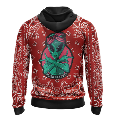 Alien Gangsta Unisex 3D T-shirt