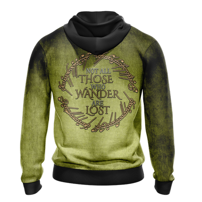 Lord Of The Ring - Not all those who wander are lost Unisex 3D T-shirt