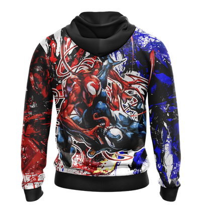 Venom and Carnage Unisex 3D T-shirt