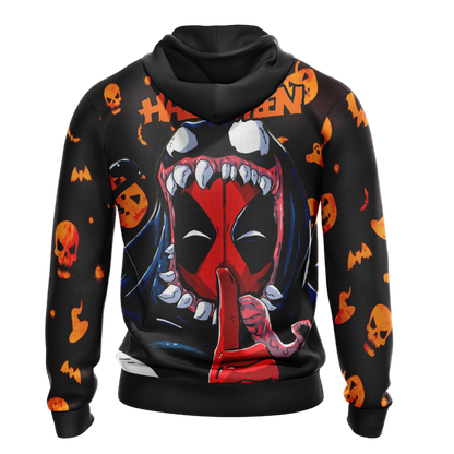 Deadpool x Spider Man - Halloween Unisex 3D T-shirt