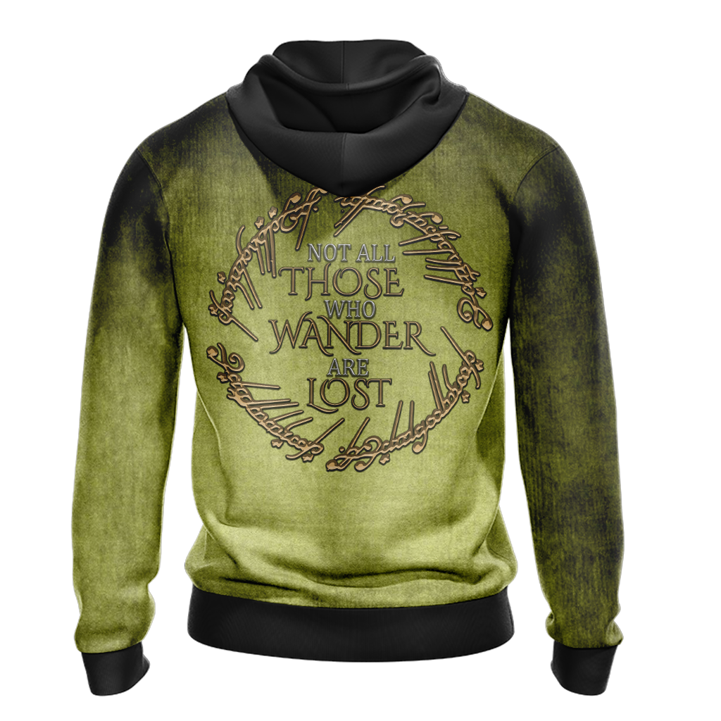 Lord Of The Ring - Not all those who wander are lost Unisex 3D T-shirt