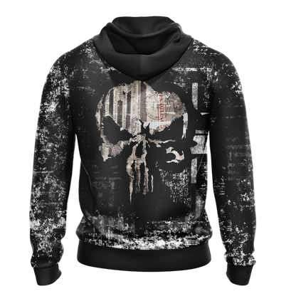 The Punisher New Version Unisex 3D T-shirt