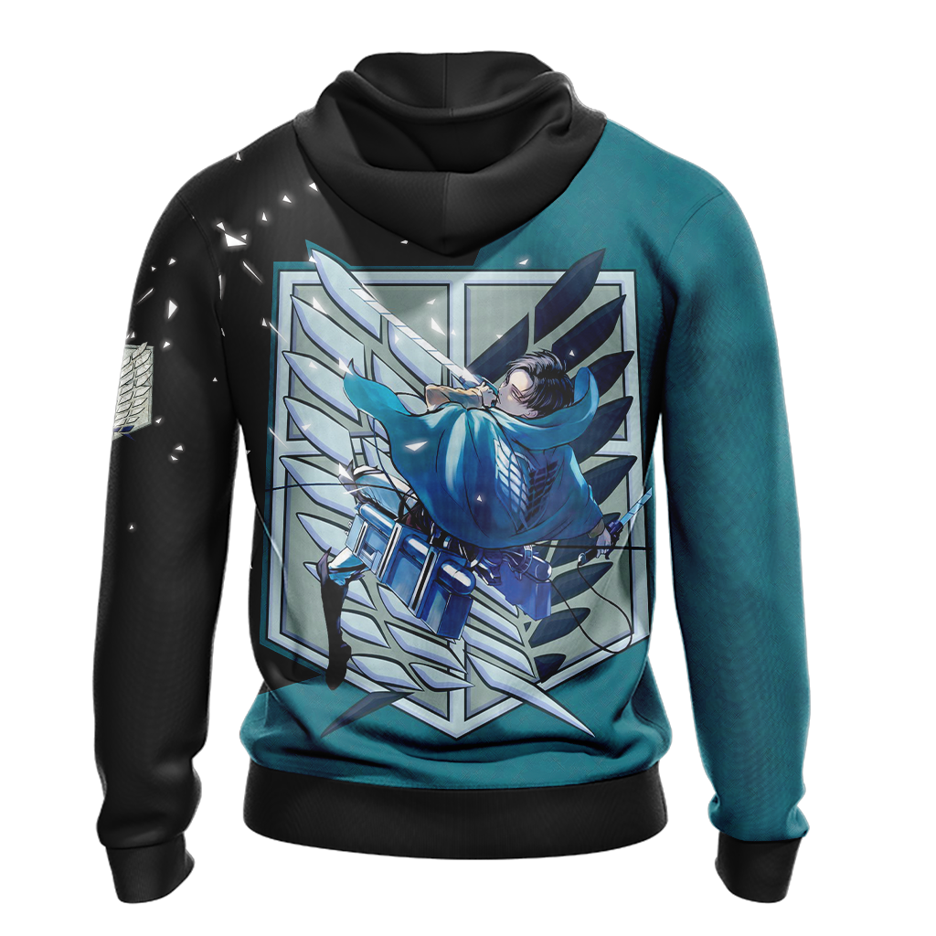 Attack On Titan - Levi New Look Unisex 3D T-shirt