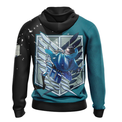 Attack On Titan - Levi New Look Unisex 3D T-shirt