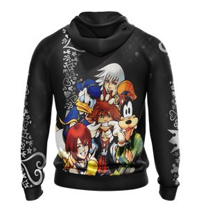 Kingdom Hearts New Look Unisex 3D T-shirt   