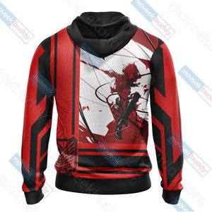 Attack on Titan - Mikasa Ackerman Unisex 3D T-shirt   