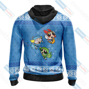 The Powerpuff Girls Christmas Style Unisex 3D T-shirt   