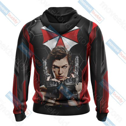 Resident Evil - Alice Unisex 3D T-shirt