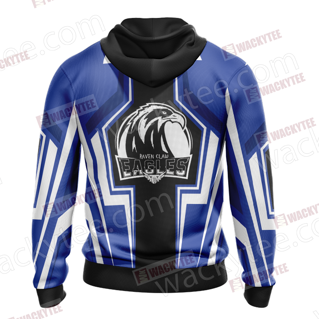 Harry Potter Hogwarts Castle - Ravenclaw House Wacky Style New Collection Unisex 3D T-shirt