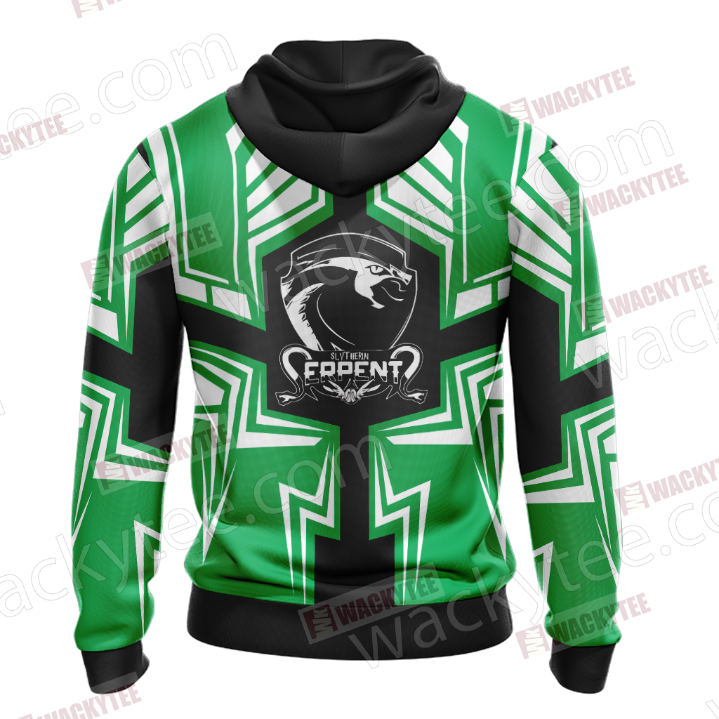 Harry Potter Hogwarts Castle - Slytherin House Wacky Style New Collection Unisex 3D T-shirt