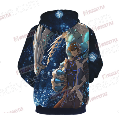 Yu Gi Oh! Seto Kaiba And Blue-eyes White Dragon Unisex 3D T-shirt