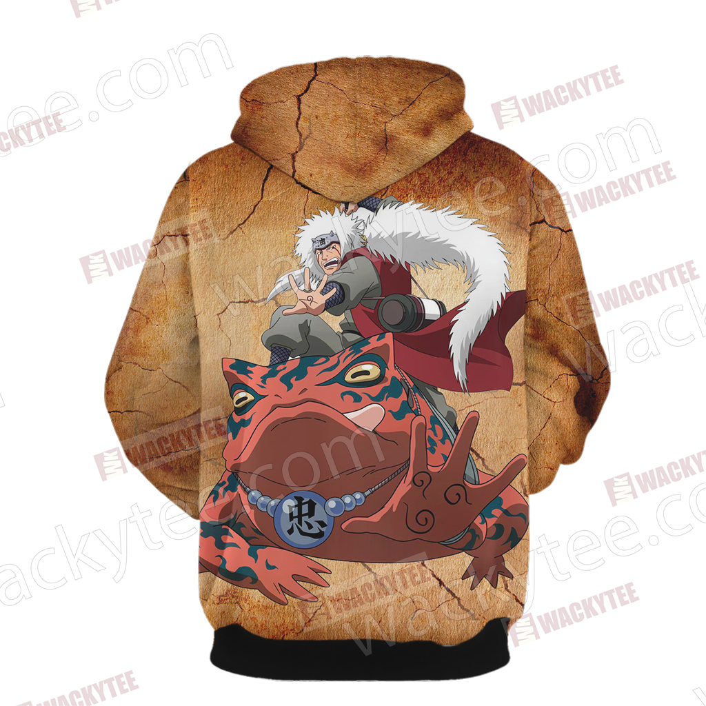 Naruto - Jiraiya Unisex 3D T-shirt