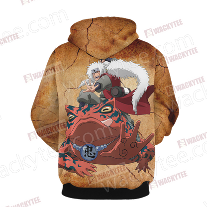 Naruto - Jiraiya Unisex 3D T-shirt