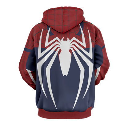 Spider-Man Cosplay PS4 Advanced Suit New Look 3D Hoodie