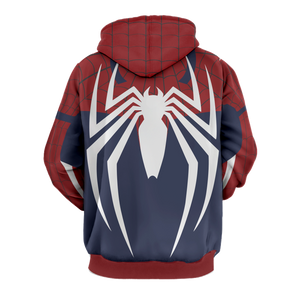 Spider-Man Cosplay PS4 Advanced Suit New Look 3D Hoodie   