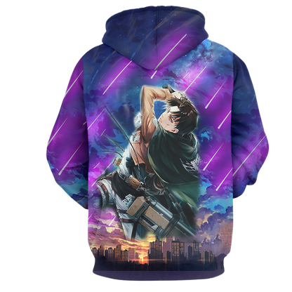 Attack On Titan: Levi Unisex 3D T-shirt