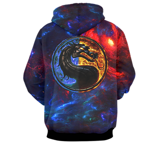 Mortal Kombat Subzero And Scorpion Hoodie   