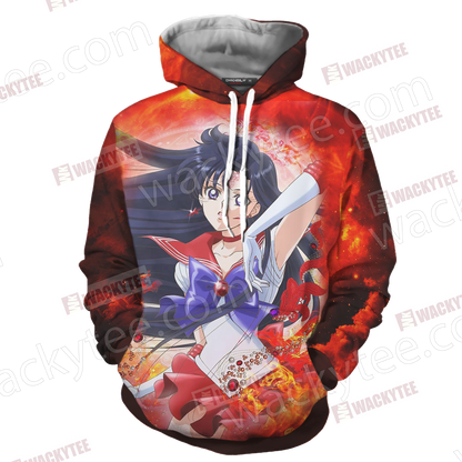 Sailor Moon Sailor Mars (Rei Hino) Unisex 3D T-shirt
