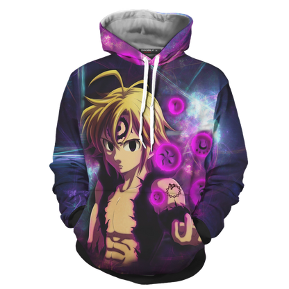 The Seven Deadly Sins Meliodas Assault Mode 3D T-shirt