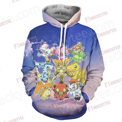 Digimon Eggs Unisex 3D T-shirt