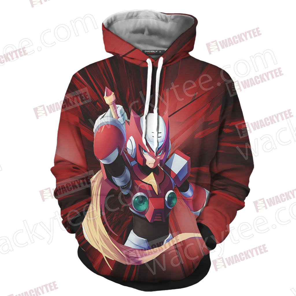 Megaman - Zero Unisex 3D T-shirt