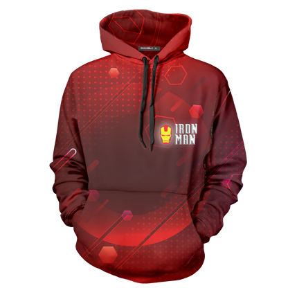 Iron Man Billionaire Genius Unisex 3D T-shirt