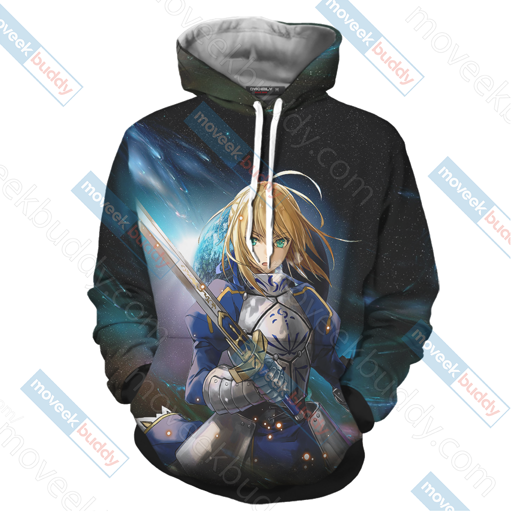 Fate/ Stay Night - Saber New Version 3D T-shirt
