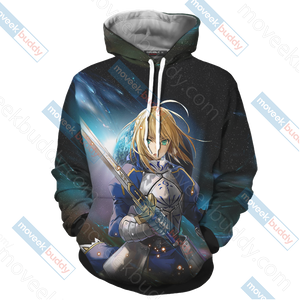 Fate/ Stay Night - Saber New Version 3D T-shirt   