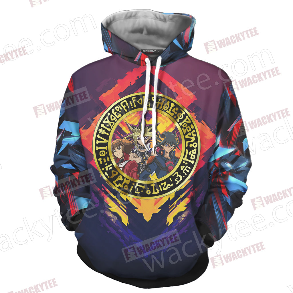 Yu Gi Oh! Judai, Yami Yugi and Yusei Unisex 3D T-shirt