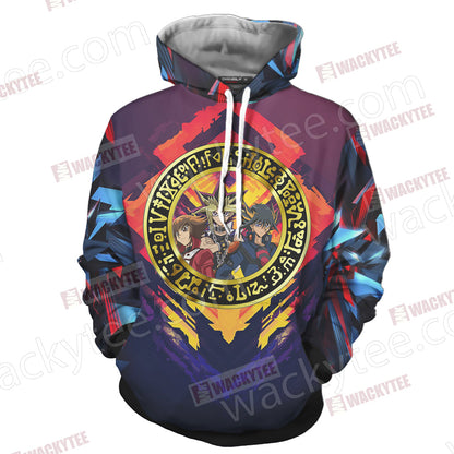 Yu Gi Oh! Judai, Yami Yugi and Yusei Unisex 3D T-shirt