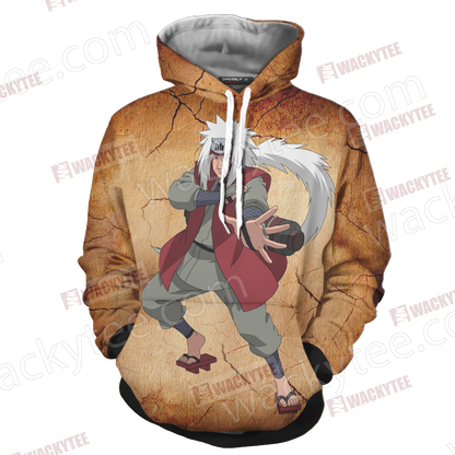 Naruto - Jiraiya Unisex 3D T-shirt