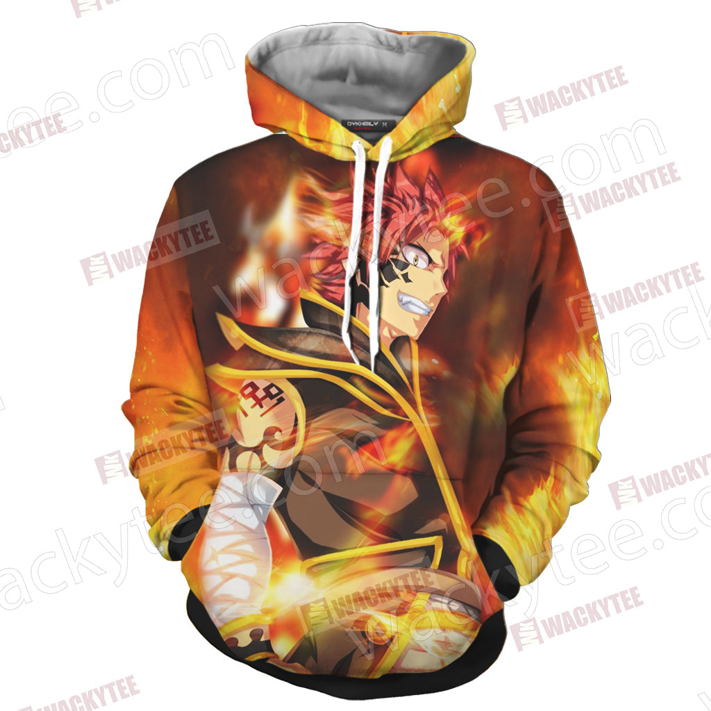 Fairy Tail: Dragon Cry Natsu Dragneel New Look Unisex 3D T-shirt
