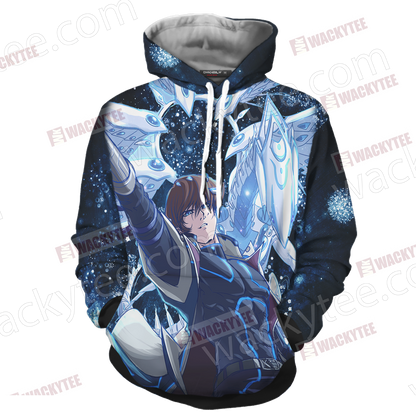 Yu Gi Oh! Seto Kaiba And Blue-eyes White Dragon Unisex 3D T-shirt