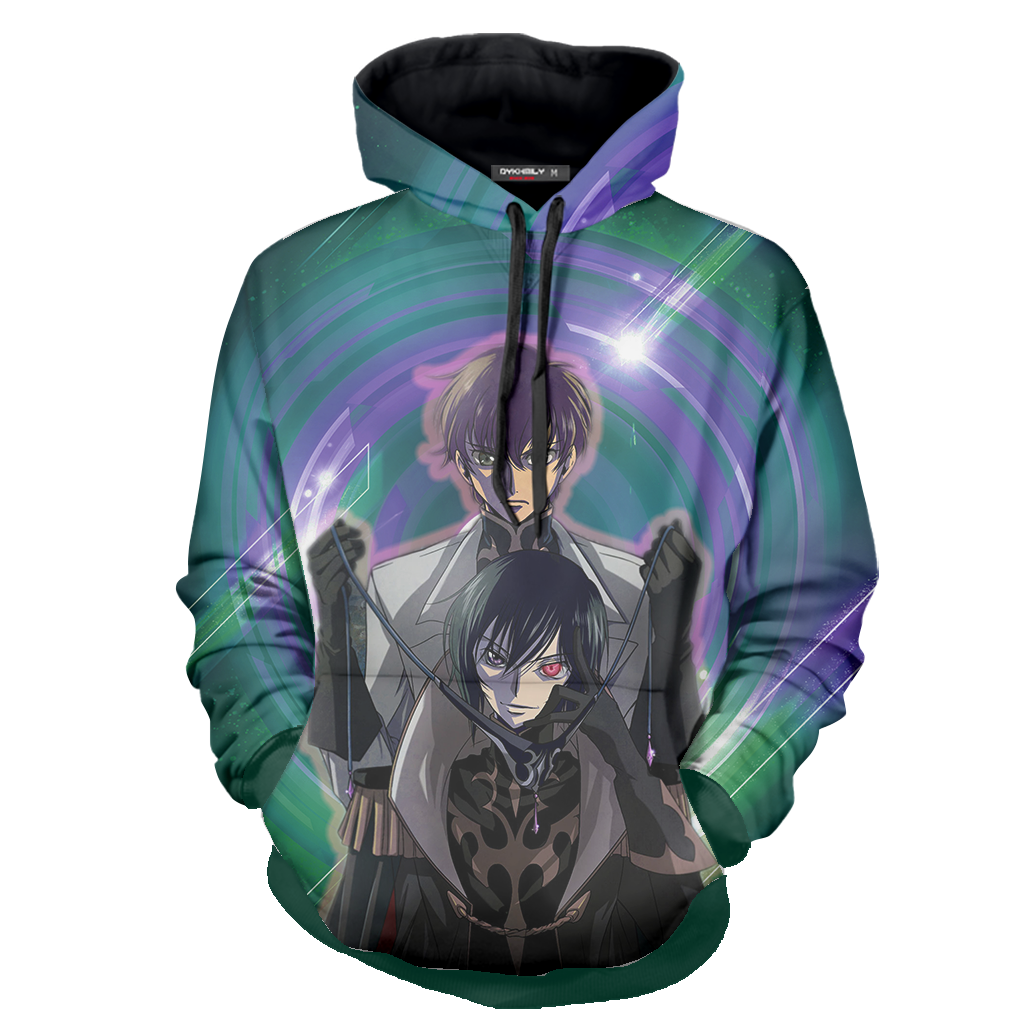 Code Geass Suzaku and Lelouch 3D T-shirt