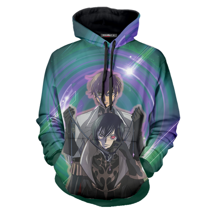 Code Geass Suzaku and Lelouch 3D T-shirt