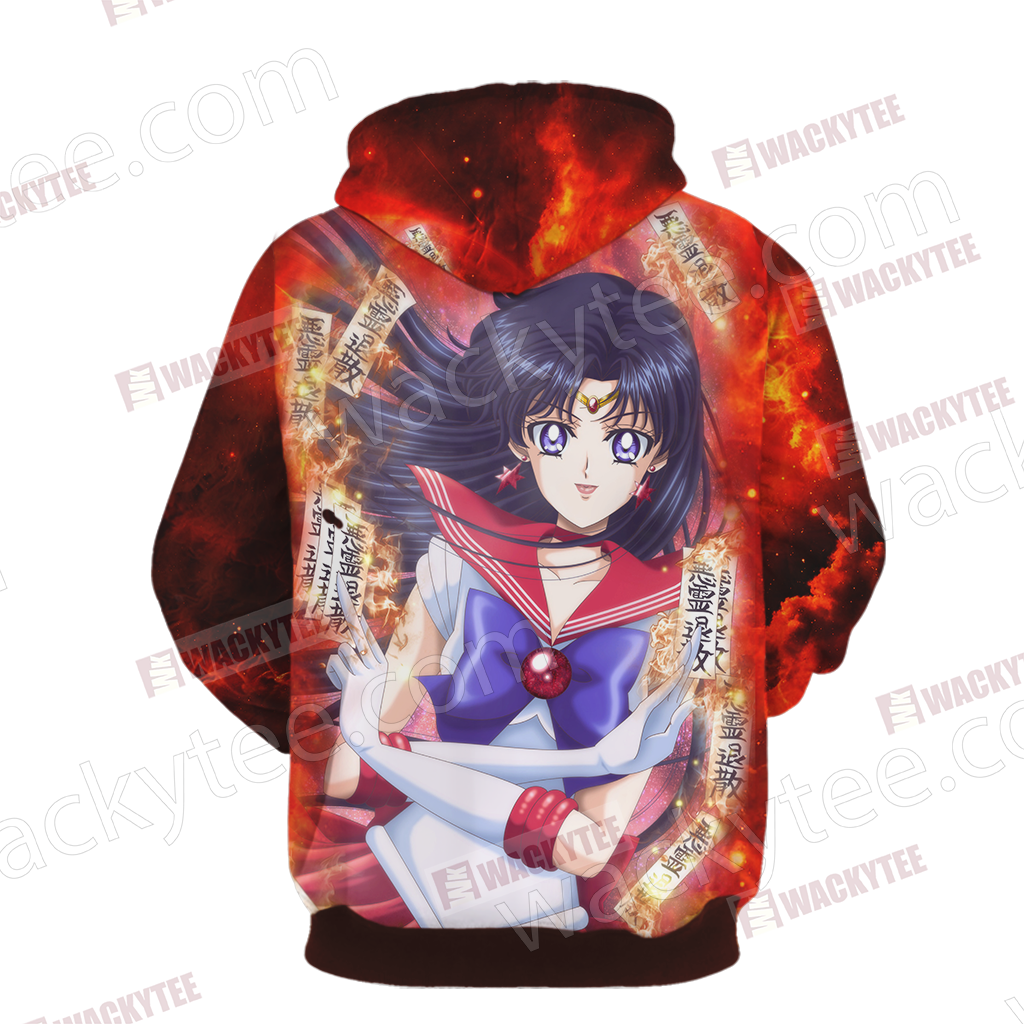 Sailor Moon Sailor Mars (Rei Hino) Unisex 3D T-shirt
