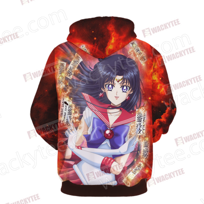 Sailor Moon Sailor Mars (Rei Hino) Unisex 3D T-shirt