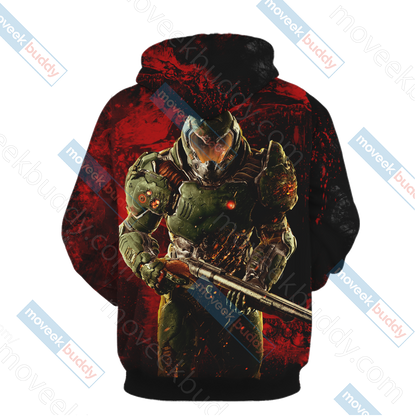 Doom - Doomguy Unisex 3D T-shirt