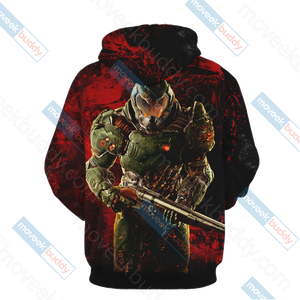 Doom - Doomguy Unisex 3D T-shirt   