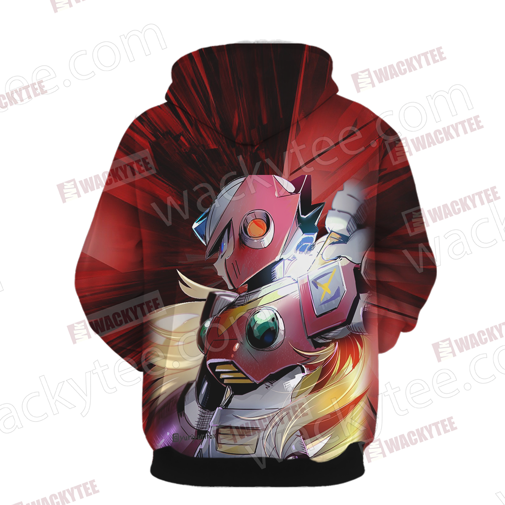 Megaman - Zero Unisex 3D T-shirt