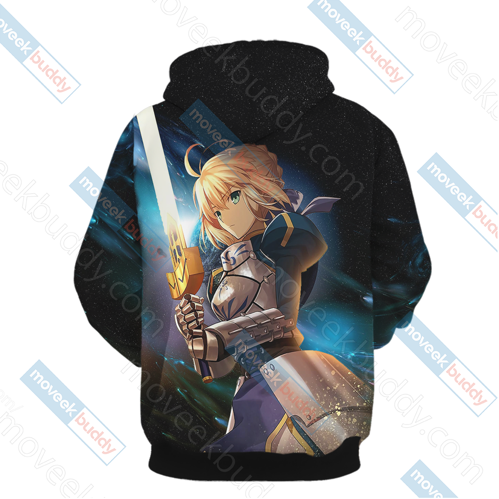 Fate/ Stay Night - Saber New Version 3D T-shirt