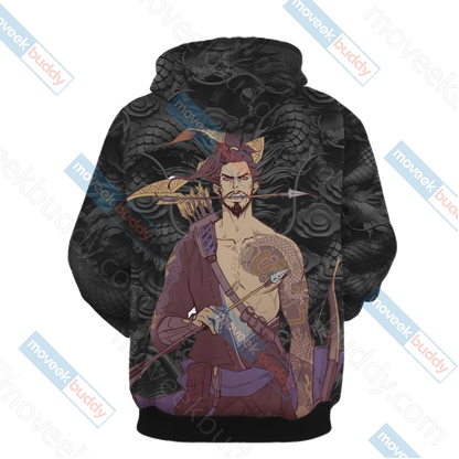 Overwatch - Hanzo Unisex 3D T-shirt