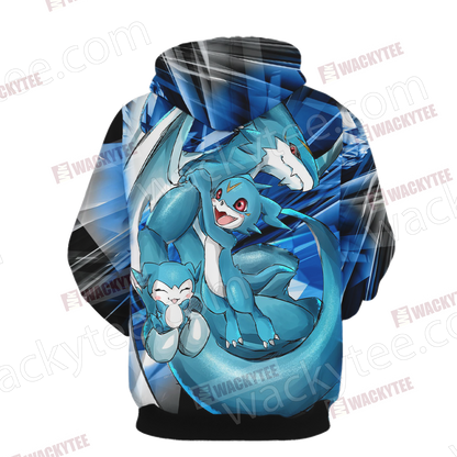 Digimon ExVeemon Unisex 3D T-shirt