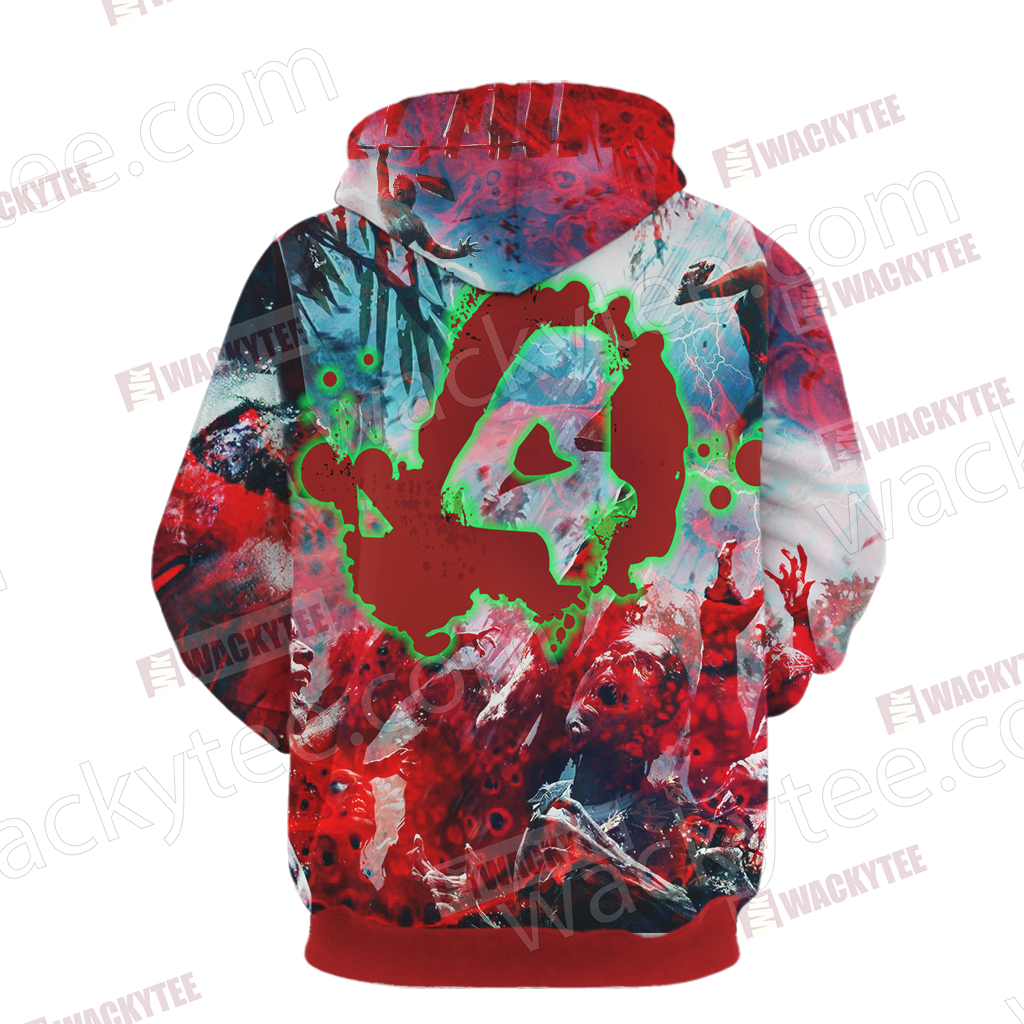 Left 4 Dead Video Game Unisex 3D T-shirt