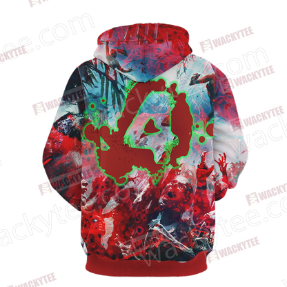 Left 4 Dead Video Game Unisex 3D T-shirt