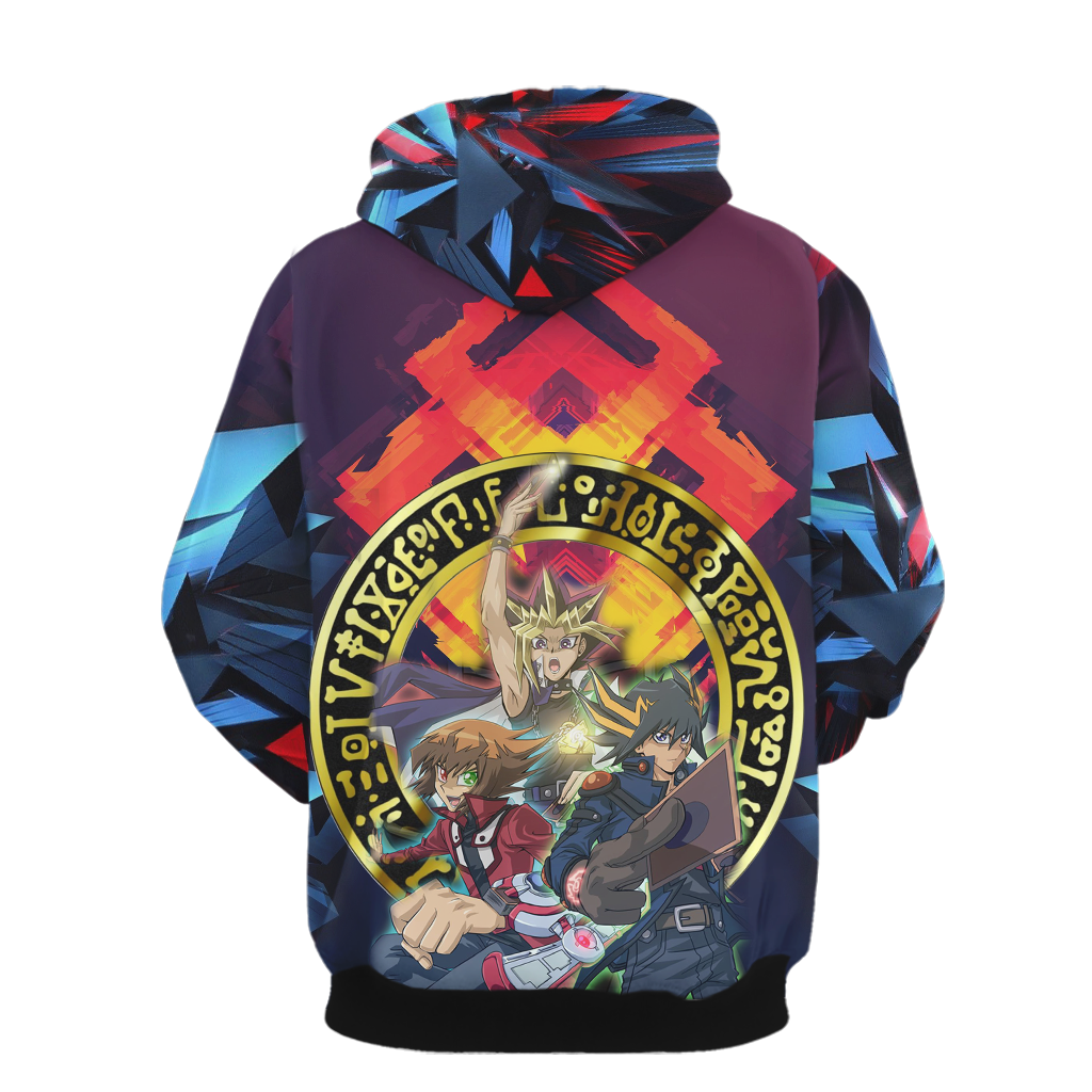 Yu Gi Oh! Judai, Yami Yugi and Yusei Unisex 3D T-shirt