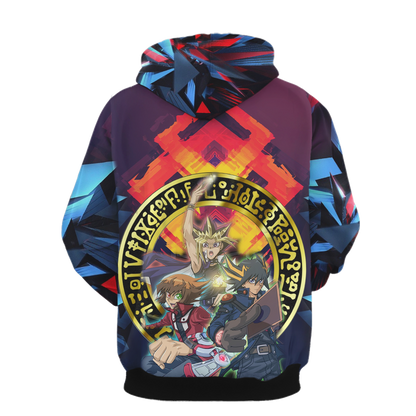 Yu Gi Oh! Judai, Yami Yugi and Yusei Unisex 3D T-shirt