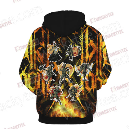 The Seven Deadly Sins New Version Unisex 3D T-shirt