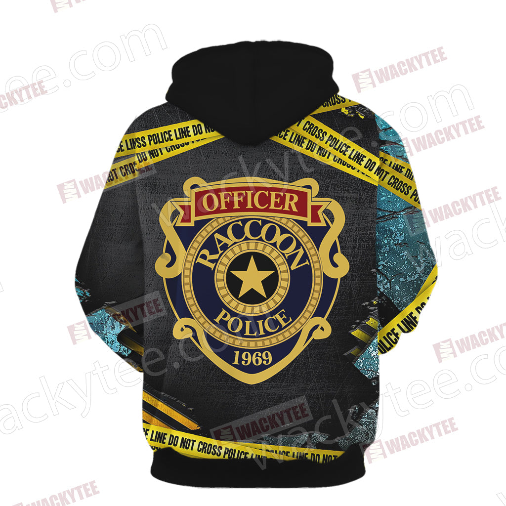 Resident Evil - R.P.D Unisex 3D T-shirt